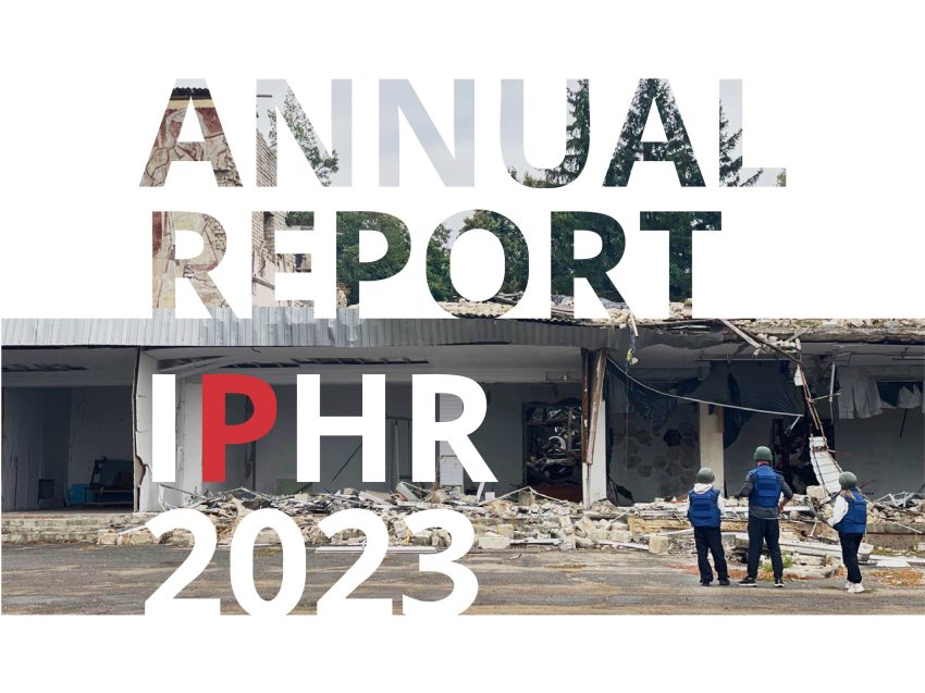 Together for human rights – IPHR annual report for 2023 Together for human rights – IPHR annual report for 2023
